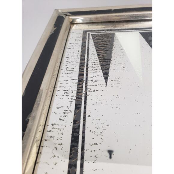 Vintage 1980 Brytone Black & White Scotch Whisky Advertising Mirror Sign Large - Picture 5 of 9